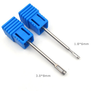 HYTOOS Broca de acero inoxidable para pedicura, herramienta para eliminar callos, fresa rotatoria de 3/32 pulgadas, accesorios para taladro de uñas, cortador de fresado - Product Image 4