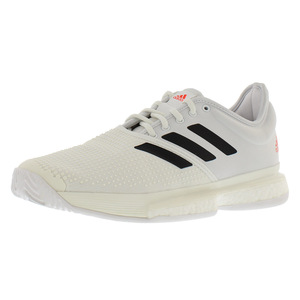 Scarpe Adidas Solecourt Primeblue da Uomo, Taglia 11.5, Colore: Nero/Bianco - Product Image 2