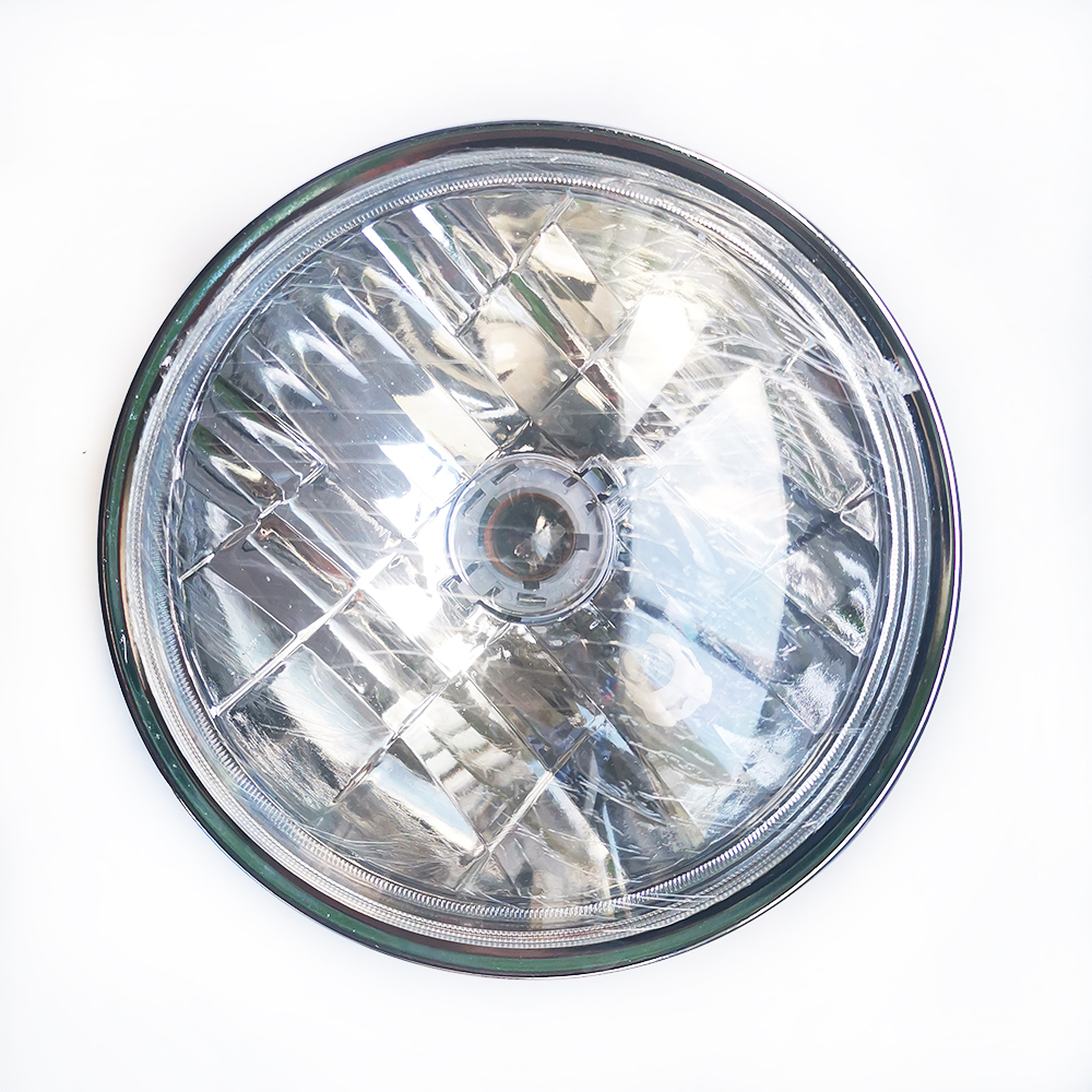 TUINCYN Lámpara De Bombilla De Faro De Motocicleta DC 12V 10W Moto Redonda Redonda Luz De Marcha
