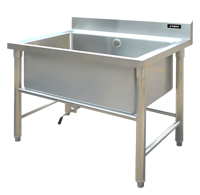 Lavabo commercial d'acier inoxydable d'équipement de cuisine de restaurant moderne avec la source d'énergie électrique pour des restaurants