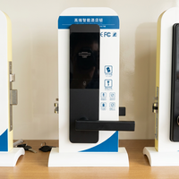 Serrure Intelligente à Cylindre Maître en Alliage d'Aluminium avec Déverrouillage par Carte et Application pour la Sécurité Domestique et Hôtelière