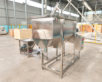 Mélangeur horizontal en acier inoxydable Mélangeur de poudre de protéine de lait Mélangeur de poudre sèche d'épices