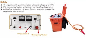เครื่องหาตำแหน่งจุดเสียสายเคเบิลแบบพกพา Tanbos T20 35kV ระบบ TDR พลังงานกระชาก 1024J OEM - Product Image 3