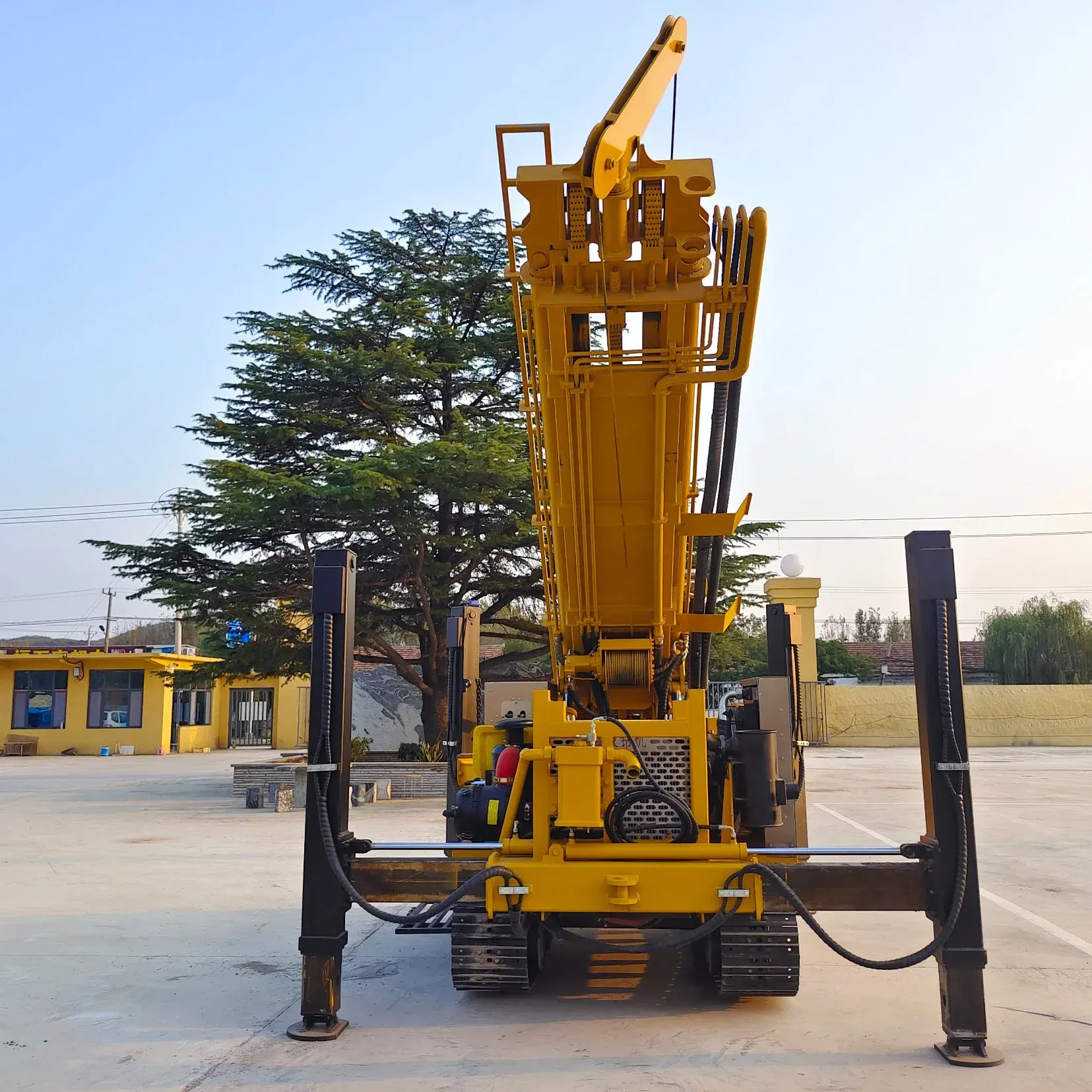 Automatic 100 M Well Drilling Water Drilling Machine Hydraulic Track-Type Water Well Drilling Rig Machine for Sale Japan Price