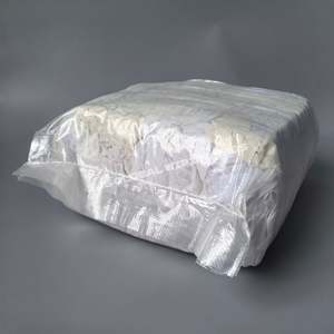 Paños de Limpieza de Algodón Puro, Paños de Felpa Blancos Reciclados de Rápida Absorción, Paños de Algodón para Limpieza - Product Image 1