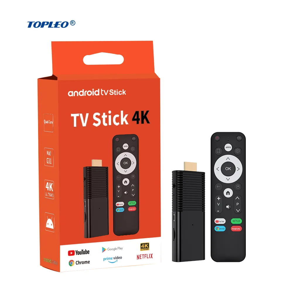 Android 10.0 Topleo I96 D1 Tv Smart Stick Box 4k Hd Firestick Android Usb 4 K Fire Tv Stick Remote