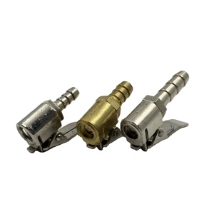 New Auto lốp không khí Inflator Pomp van kết nối nhanh chóng Coupler Brass <span class=keywords><strong>STEM</strong></span> inch NPT chủ đề Clip-on Adapter lốp công cụ sửa chữa - Product Image 3