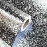 Rouleau de film décoratif en PET gaufré imprimé sur mesure avec un design moderne, protection de la vie privée et isolation thermique