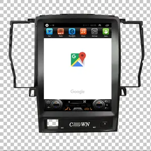 128GB Tesla Screen For 2005 2006 2007 2008 2009 Toyota Crown Android 10 Unit Car Multimedia Player GPS Radio Stereo
