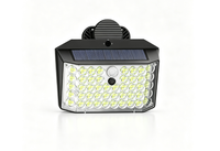 Lampe solaire extérieure IP65 50W, lampe solaire de jardin pour montage mural ou sur clôture, éclairage de sécurité, décoration paysagère