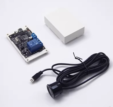 SZMAXWELL MW-A002 Long Distance Waterproof Ultrasonic Ranging Sensor Panel Relay Output 12V Distance Measuring Transducer Module
