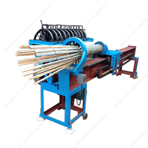 Máquina eléctrica de producción de palillos de dientes, línea de producción de palillos de dientes de doble cabezal, máquina de producción de palillos de bambú desechables - Product Image 6