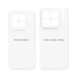 เคสป้องกันโทรศัพท์แบบระเหิดฟิล์ม3D TPU นิ่มเปล่าออกแบบได้ตามต้องการสำหรับ <span class=keywords><strong>Xiaomi</strong></span> 15 15Pro 15ultra - Product Image 2