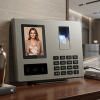 JINGXIN RFID Mitarbeiter-Zeiterfassungsgerät 2,8 Zoll HD TFT Farbbildschirm Duale Kamera Gesichtserkennung Anwesenheitskontrollsystem für Smart Office