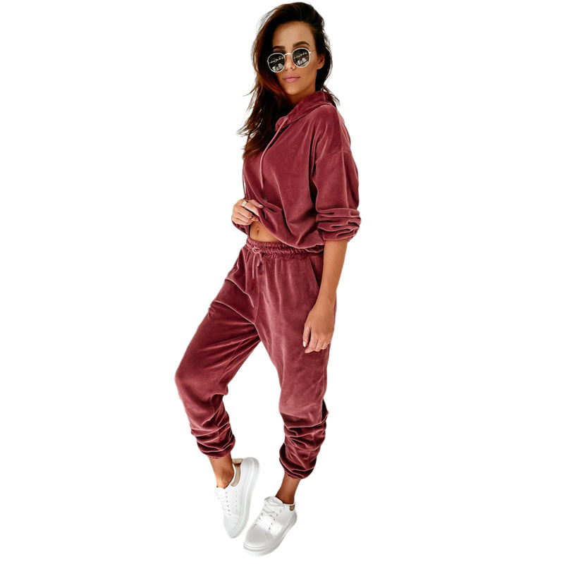 Velvet Tracksuit Set Womens Tracksuits Target Juicy Couture X AERO