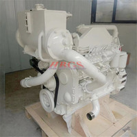 Venta caliente 250hp 300hp 350hp 400hp 6 Cilindros Serie 6cta Motor de barco marino