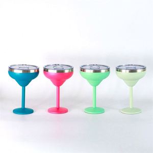Verres à vin en acier inoxydable de haute qualité 10 oz, élégants et incassables, verres à shot personnalisables avec couvercle pour fêtes - Product Image 2