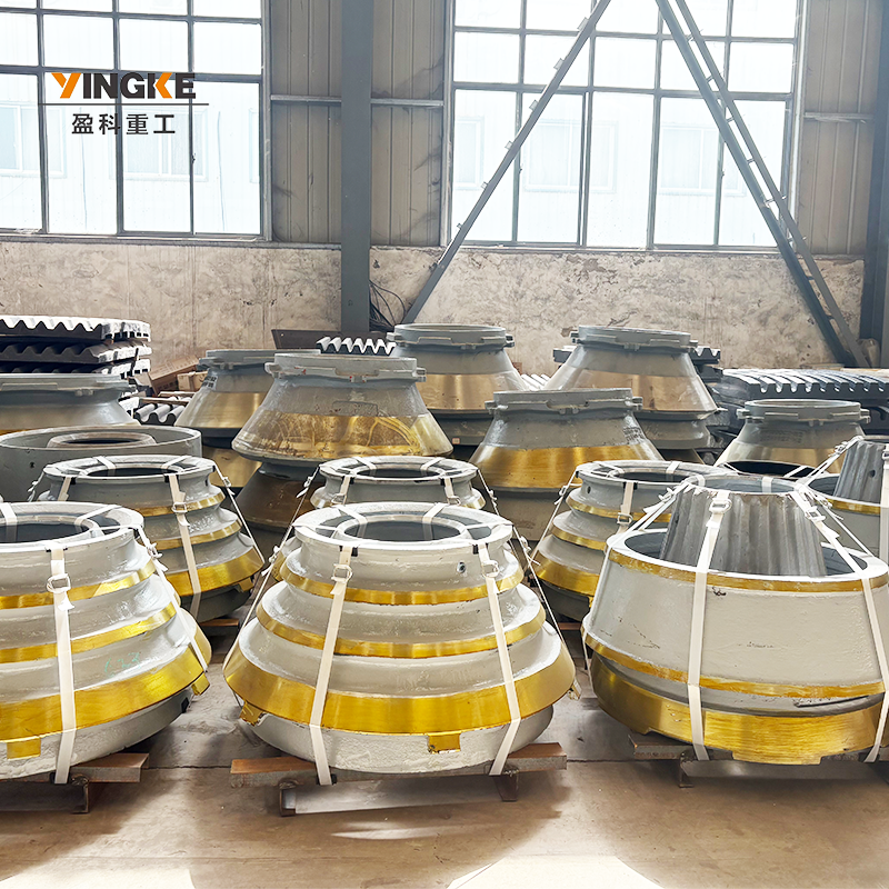 High Manganese Wear-resistant H6800 Cone Crusher Cone Liner for Mining Machinery