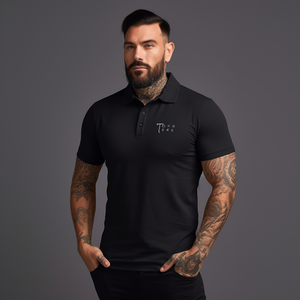 Polos avec logo personnalisé de haute qualité T-shirt personnalisé coupe ajustée avec motif T-shirts à manches courtes pour hommes - Product Image 6