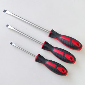 Flathead Screwdrivers Chrome Vanadium Steel Magnetic Handle Household Tools 3 Piece Set - Product Image 1