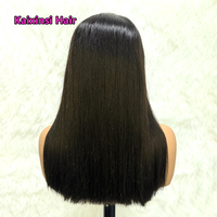 Peluca SDD Vietnamita Lacia de Cabello Natural de Donante Único, Doble Trama, 26-28 Pulgadas, Peluca Vietnamita Lacia con Frente de Encaje