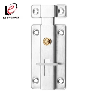 Vendite dirette del produttore di bulloni a torre di rimbalzo automatici con pulsante antifurto per porte e finestre in acciaio inossidabile - Product Image 2