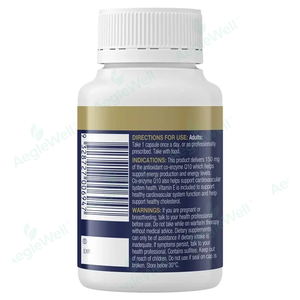 Cápsulas de Coenzima <span class=keywords><strong>Q10</strong></span> Halal Aeglewell OEM, Materia Prima a Granel, 150 mg, Cápsula de Co <span class=keywords><strong>Q10</strong></span>, Suplemento para el Corazón, Cápsulas de Coenzima <span class=keywords><strong>Q10</strong></span> - Product Image 3