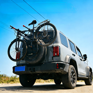 Rak Sepeda Universal untuk Ban Serep SUV, Anti-Goyang, Pemasangan Tanpa Alat, Tanpa Pengeboran, <span class=keywords><strong>Carrier</strong></span> Hitch Belakang - Product Image 3