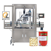 Machine de scellage automatique à grande vitesse MTW pour canettes de boissons gazeuses, sauces, thon, fruits à coque