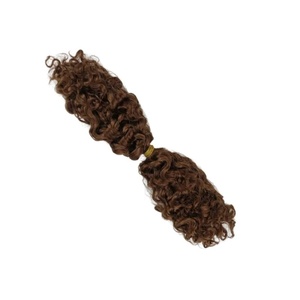 Capelli Umani Ricci Birmani Grezzi in Bulk per Donne Nere, Senza Trama, per Intrecciare ed Estendere con Crochet, 100% Capelli Vergini in Ciocche - Product Image 3
