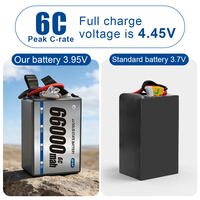 Batterie de drone à semi-conducteurs 6S 66000 mAh 8S 12S 14S 24S, haute densité énergétique, haute décharge, pack de batteries pour UAV, résistant aux hautes températures