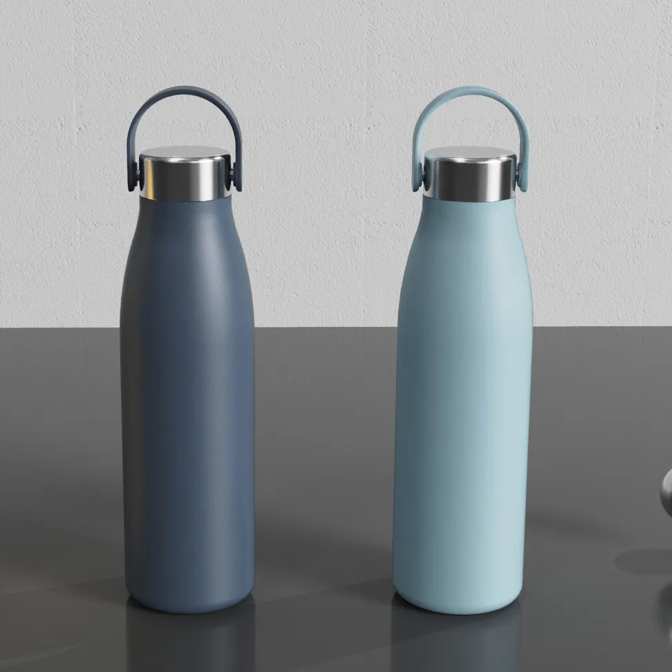 Promotional Price Vacuum Flask Bottle Ceramic Coating 304 Stainless Steel Vacuum Thermos