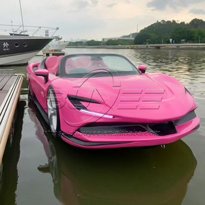 ウォーターエンターテイメント用ウォーターボート4.7m/15.4ftウォータースーパーカー高性能5人 - Product Image 4
