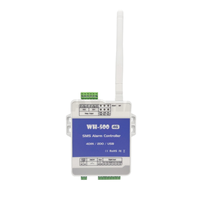 WAYHANG WH-500 4G GSM Abrepuertas con Alarma por SMS y Llamada, Control por App (WH Control), Fácil Instalación, Doble Alimentación AC/DC, Nano SIM