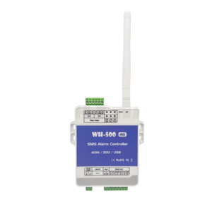 WAYHANG WH-500 Controlador de Relé Remoto 4G GSM, Alarma por SMS y Llamada, Material ABS, Abrepuertas, Aplicación de Control WH, Fácil Instalación, CA/CC - Product Image 1