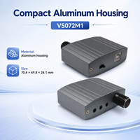 Tarjeta de Captura de Audio USB2.0 de 2 Canales, 48KHz, Entrada de Micrófono, Salida Estéreo con Interruptor de Monitor, Sin Controlador UVC, para Grabación de Podcasts