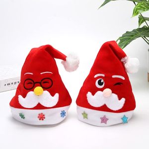 Chapeau Rouge de Noël, Ornement du Nouvel An, Chapeaux Mignons de Père Noël et Élan pour Enfants et Adultes, Cadeau de Noël, Décoration - Product Image 2