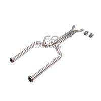 Tuyau d'échappement intermédiaire en acier inoxydable de haute qualité pour BMW X5M X6M F95 F96 4.4T 2024+ – Amélioration du son du véhicule avec échappement arrière Cat