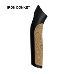Bâton <span class=keywords><strong>de</strong></span> marche IRONDONKEY pour équipement <span class=keywords><strong>de</strong></span> montagne, canne à 18 ou 16 sections, poignée droite en liège, bâtons <span class=keywords><strong>de</strong></span> marche en caoutchouc - Product Image 3