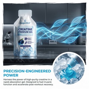 AegleWell OEM/ODM Gel de créatine monodose sans mélange, pratique, rafraîchissant instantané, pour l'entraînement en déplacement, alimentation musculaire - Product Image 6