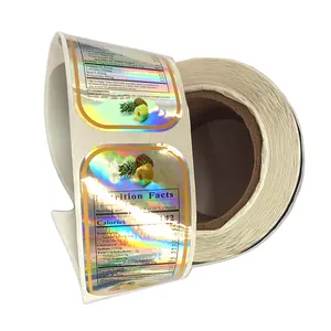 Low Price Hologram Security 3D Holographic Clothing Label