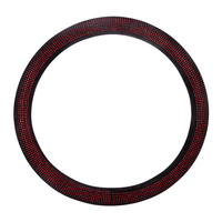 Housse de volant de voiture à strass en cristal scintillant, accessoires de décoration pour Fiat Palio