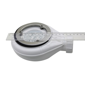 GUIDA 718013 718013005 <span class=keywords><strong>Bac</strong></span> de <span class=keywords><strong>douche</strong></span> Drain Hair Catcher Durable Hair Stopper Plastic Shower Floor Drain - Product Image 4