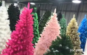 Chất Lượng Cao Nhân Tạo PVC + Thông Kim Hỗn Hợp Màu Đỏ Berried Trang Trí Cây Giáng Sinh - Product Image 2