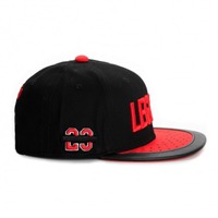 Gorra de Papá Unisex Personalizada con Logotipo Vintage, 6 Paneles, Roja y Negra a Cuadros, de Secado Rápido, Transpirable e Impermeable, con Bordado de Leyenda en la Parte Trasera