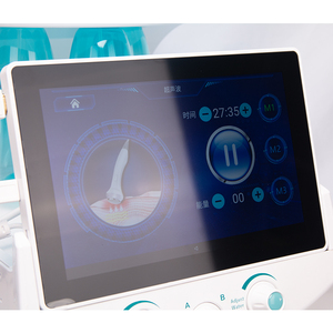 Appareil de soin du visage 8 en 1 Faciel Machine, pulvérisateur d'oxygène, exfoliant pour la peau, dermabrasion, système de gestion de la beauté de la peau, Smart Ice Blue - Product Image 4