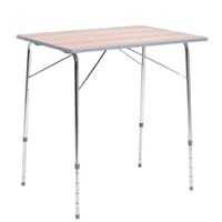 Table de camping pliable, grande table carrée, légère et de qualité supérieure