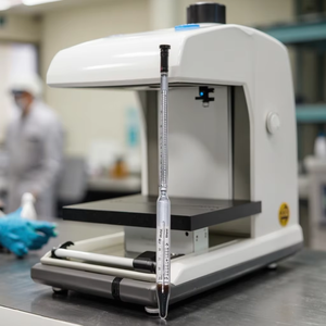 Atacado Multifuncional Vidro Álcool Indicador Premium Alcoolômetro com Termômetro - Product Image 3