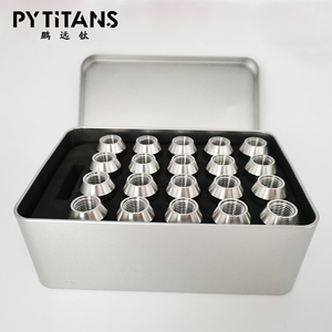 High Quality <strong>Nuts</strong> M14*1.5*48 Gr5 Titanium Alloy Wheel Hub <strong>Lug</strong> <strong>Nut</strong> Bolt by PYTITANS - Product Image 3
