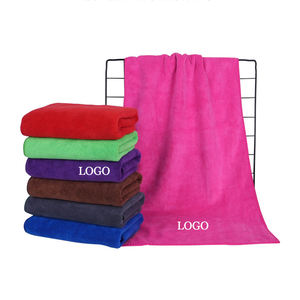 Logo personnalisé Vente en gros Microfibre lavage de <span class=keywords><strong>voiture</strong></span> nettoyage doux absorbant l'eau séchage rapide serviettes Sport <span class=keywords><strong>pas</strong></span> <span class=keywords><strong>cher</strong></span> grande taille - Product Image 1